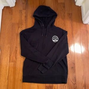 Black Graphic Vans Off the Wall Medium Hoodie